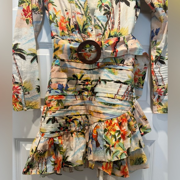 ROCO SANDS- ABSOLUTELY stunning Tropical Dress. Sz Small - Picture 2 of 11